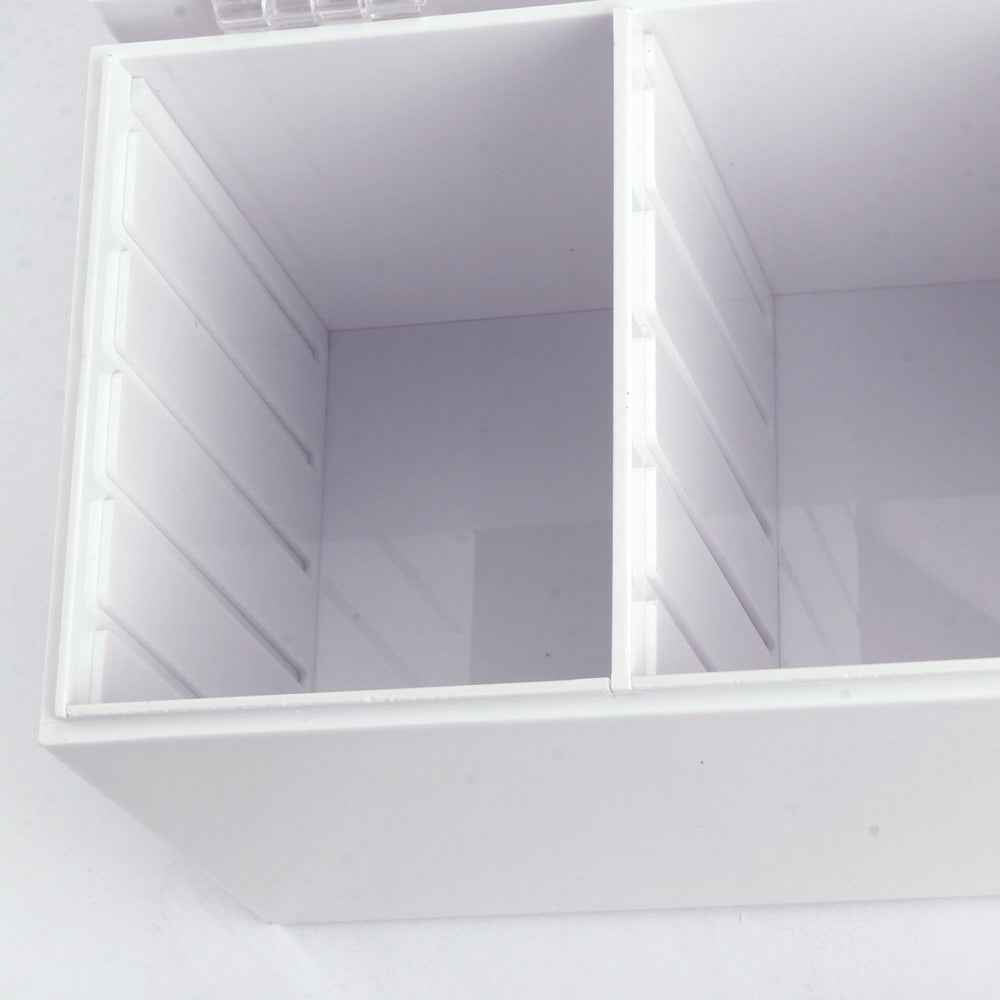 White Acrylic Eyelash Storage Box