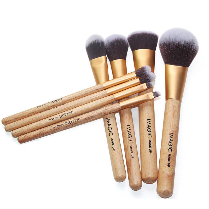 8 Pieces Makeup Brush Set for Flawless Beauty Application - Essential Tools for Every Makeup Lover