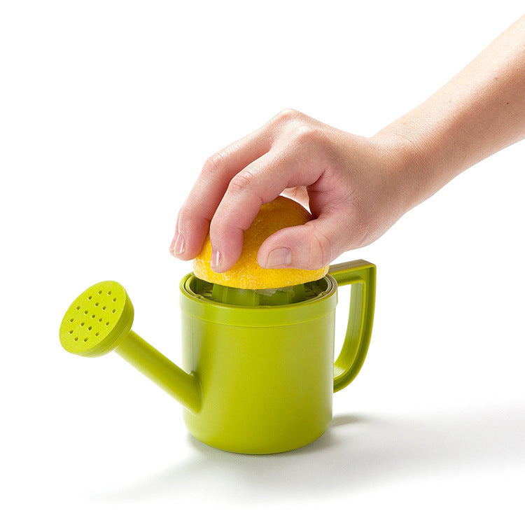 Lemoniere Green Watering Can Juicer: Original Manual Citrus Extractor - Mallora Shop