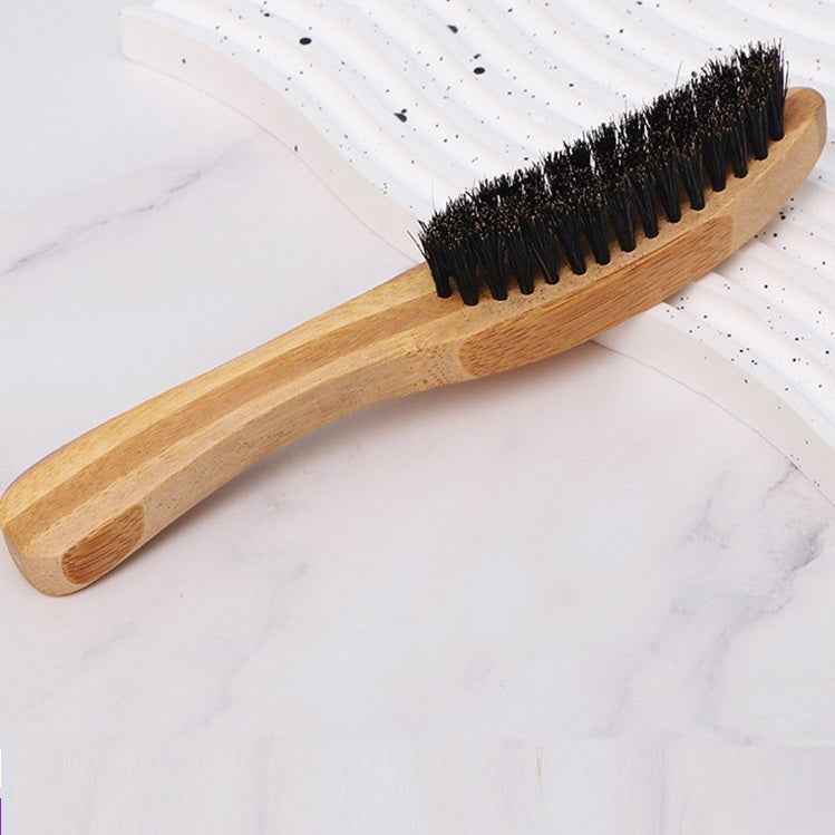 Men's Long Handle Portable Beard Grooming Brush