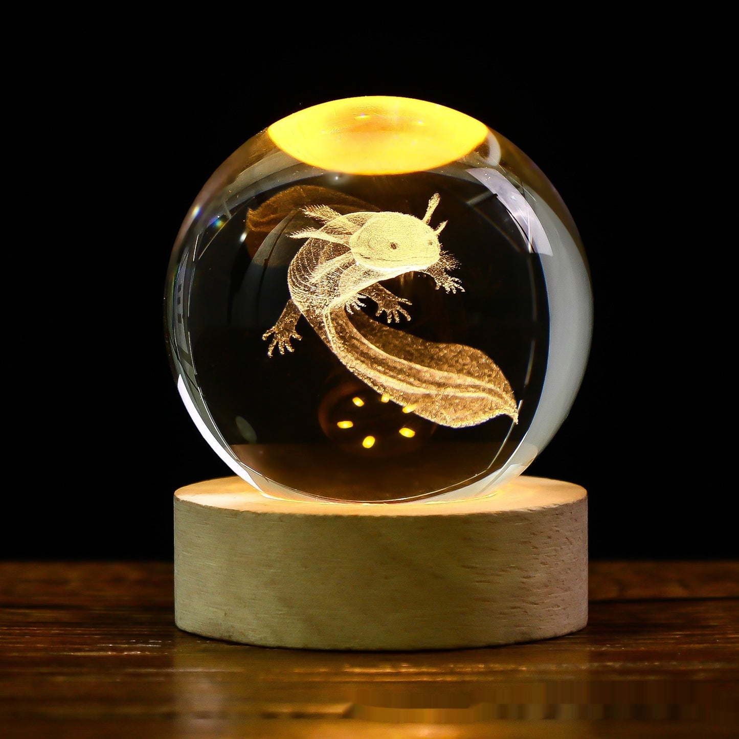Luminous Starry Sky Planet Moon Crystal Ball Night Lamp