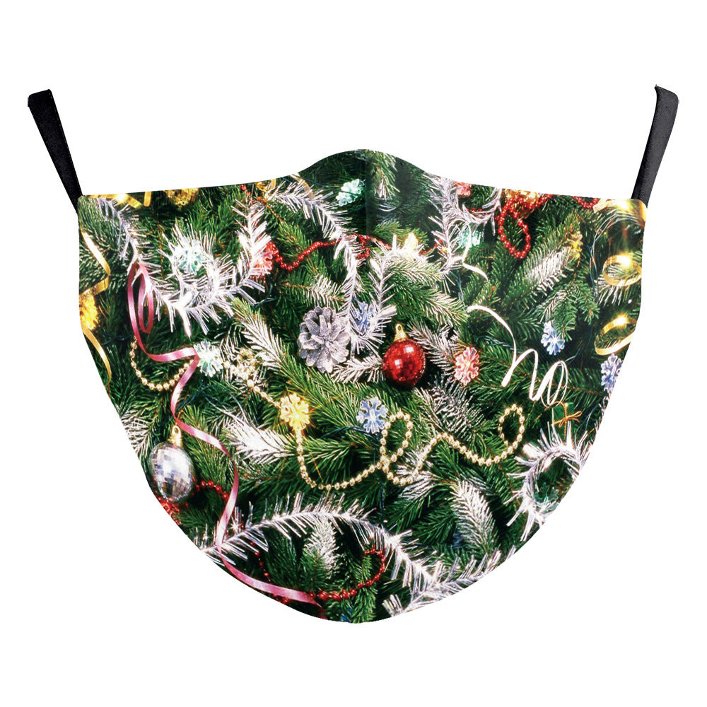 Christmas Light Shadow Digital Printing Mask