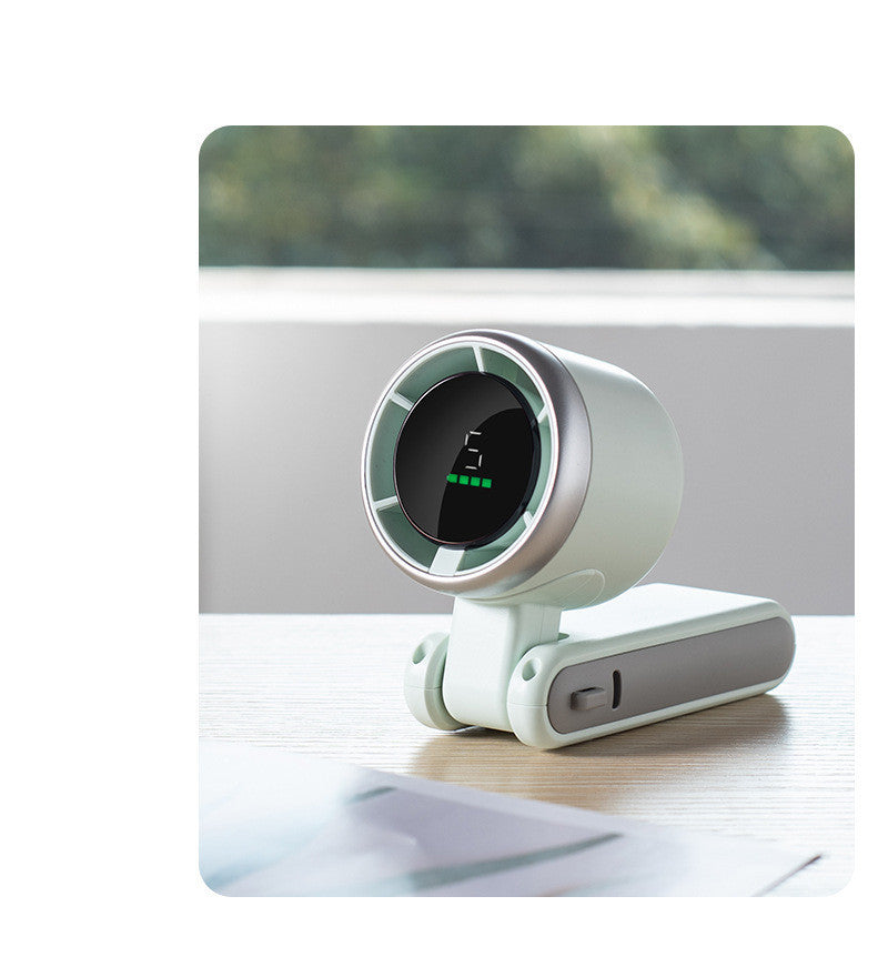 180 Degree Folding Mini Fan - Portable Hand-held Turbo Fan for On-the-Go Cooling - Mallora Shop