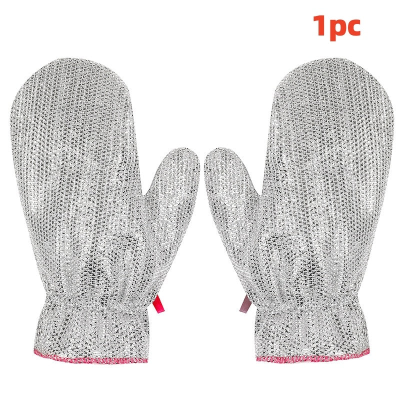 Bamboo Fiber Non-Oily Dishwashing Gloves for Eco-Friendly Cleaning - Mallora Shop