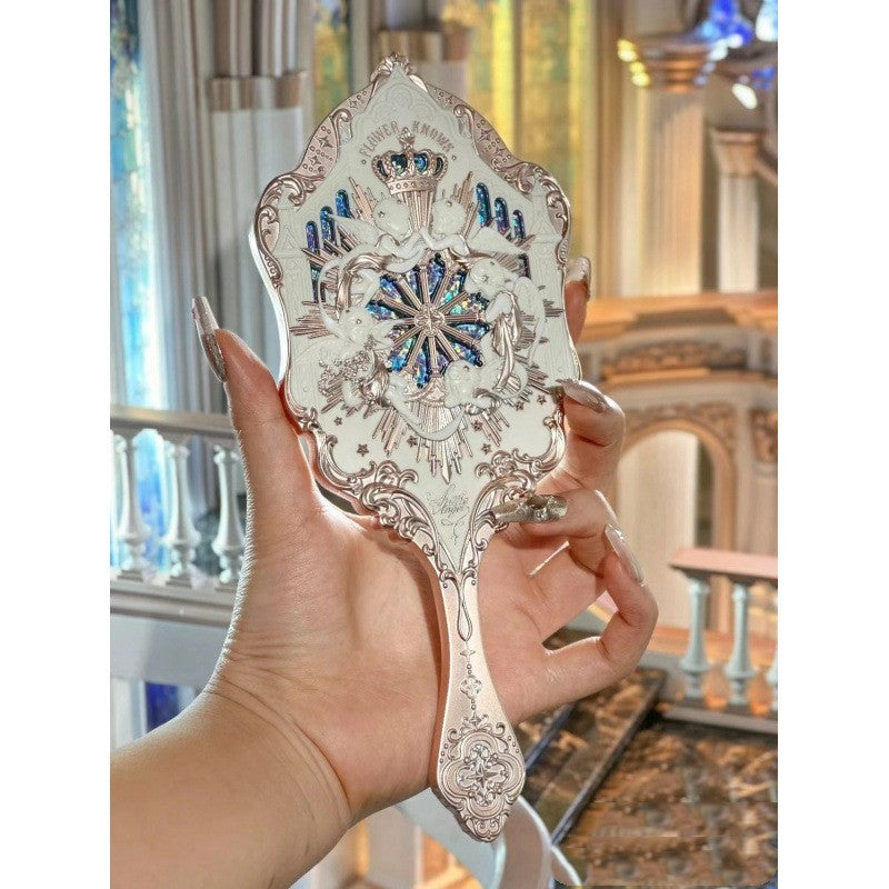 Flower Knows Little Angel Series Hand Holding Mirror
