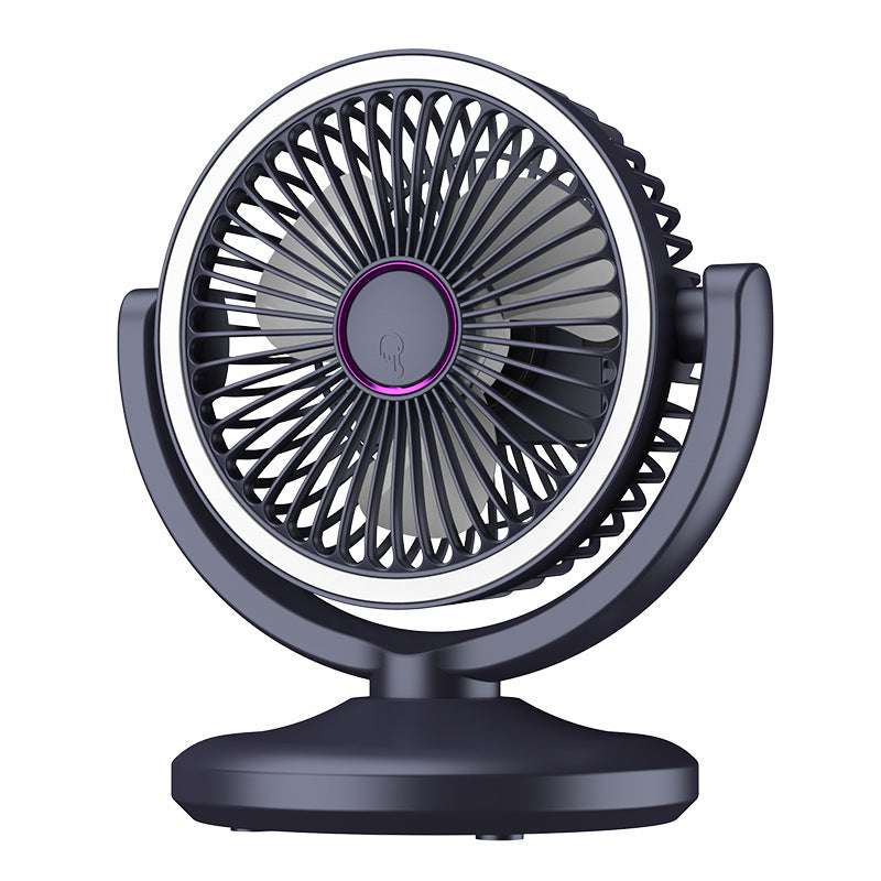 Clip Fan USB Lighting Desktop Fan Portable