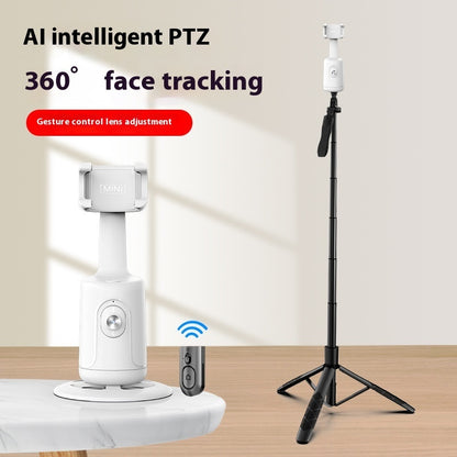 360° Rotation AI Automatic Face Tracking Phone Stand for Perfect Selfies and Video Calls