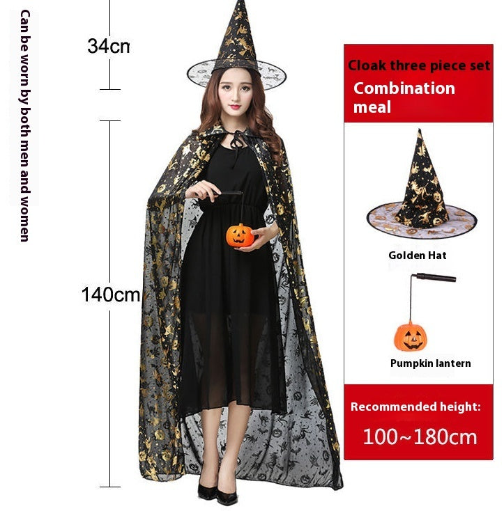 Halloween costume woman magic witch party dress