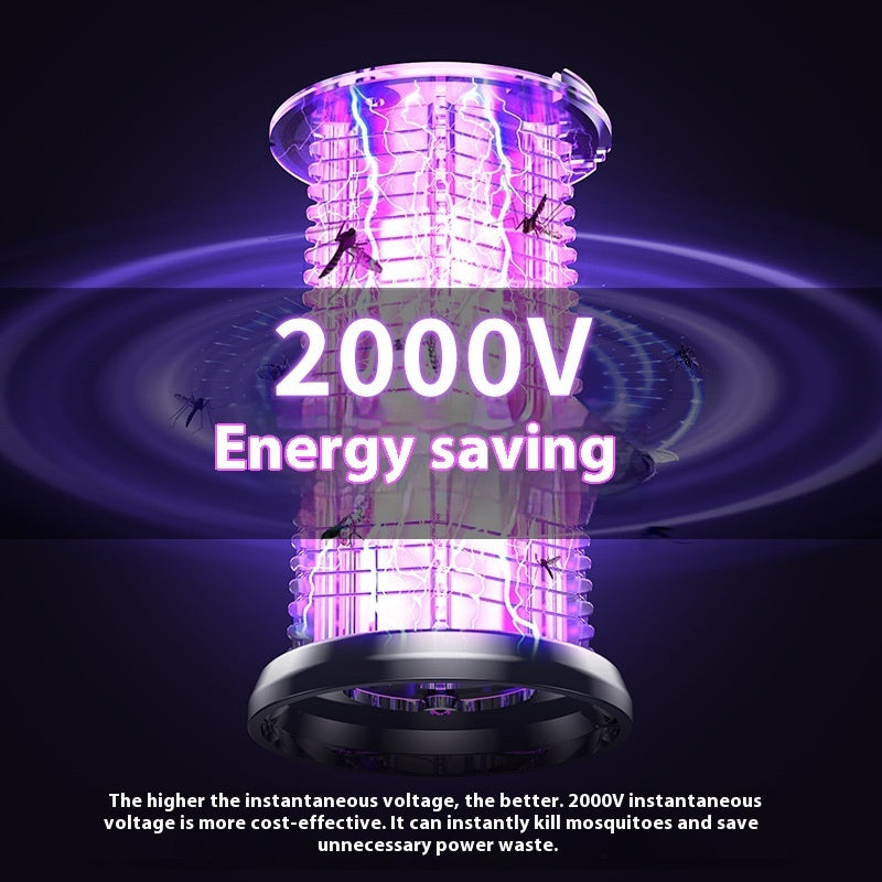 2-in-1 Electric Mosquito Killer Lamp - USB Rechargeable Swatter for Effective Insect Control - Mallora Shop