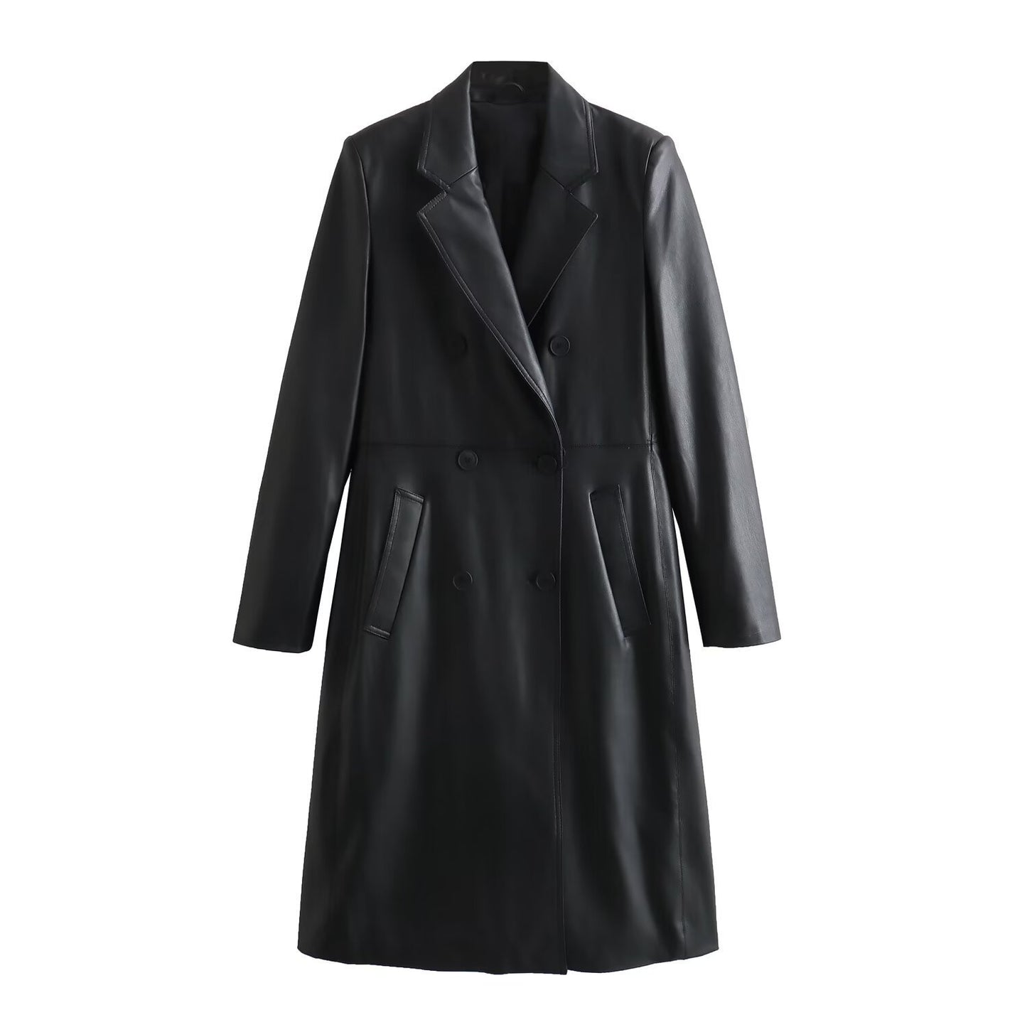 Women's Street Fashion Coat Black