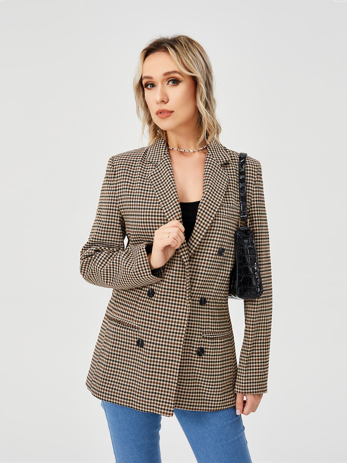 Women Casual Long Sleeve Blazer Jacket