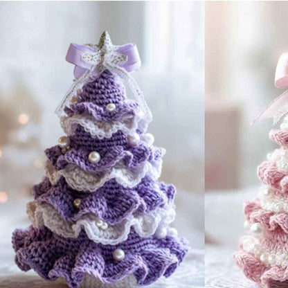 Crochet Christmas Tree Decoration DIY Material Package