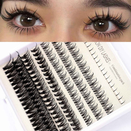 Single-cluster False Eyelash Glue Suit Natural Segmented