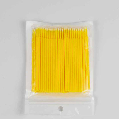 200 - 500 Pcs Disposable Micro Applicator Brushes for Eyelash Extensions and Makeup