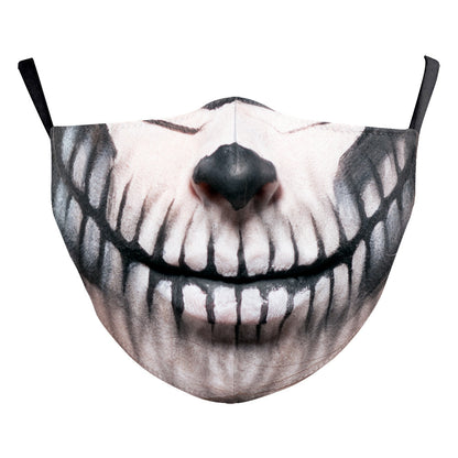 Digital Printing Ghost Face Wansheng Clown Double-layer Dust Mask
