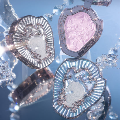 Flower Knows Unicorn Relief Powder Blusher for Flawless Color and Glow