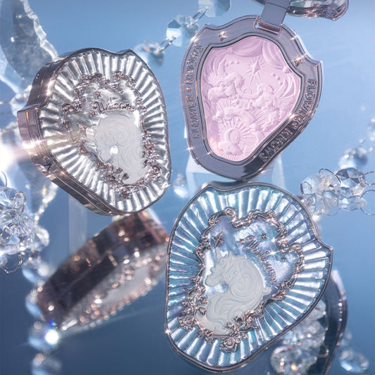 Flower Knows Unicorn Relief Powder Blusher for Flawless Color and Glow