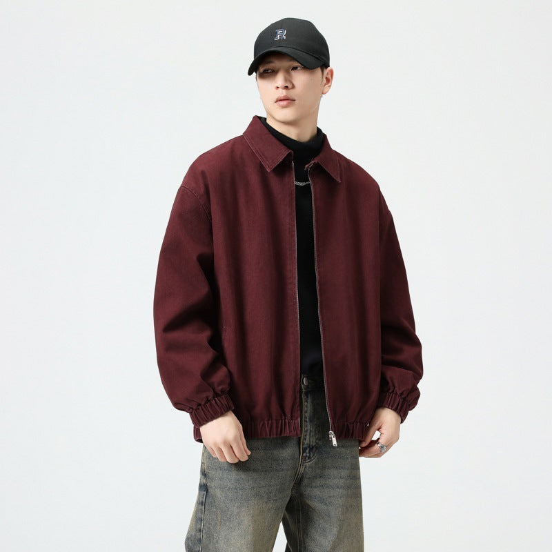 Men's Autumn Loose-fitting Workwear Jacket