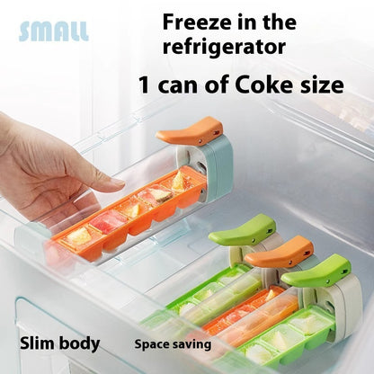 Food-Grade Ice Cube Mold with Storage Box
