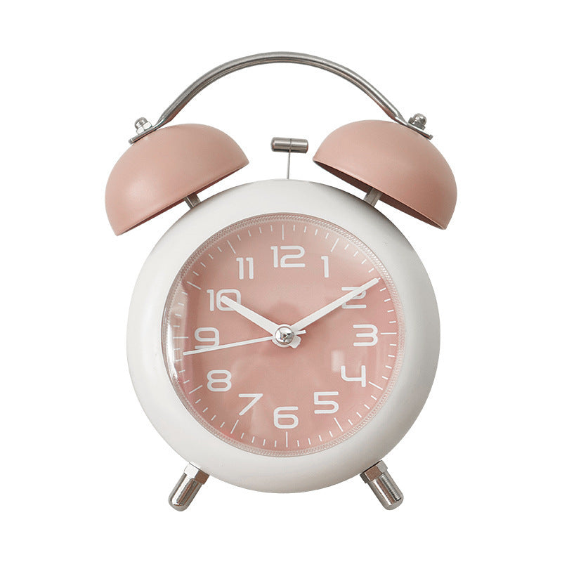 Large Size Alarm Clock Mechanical Metal Loudly Bell