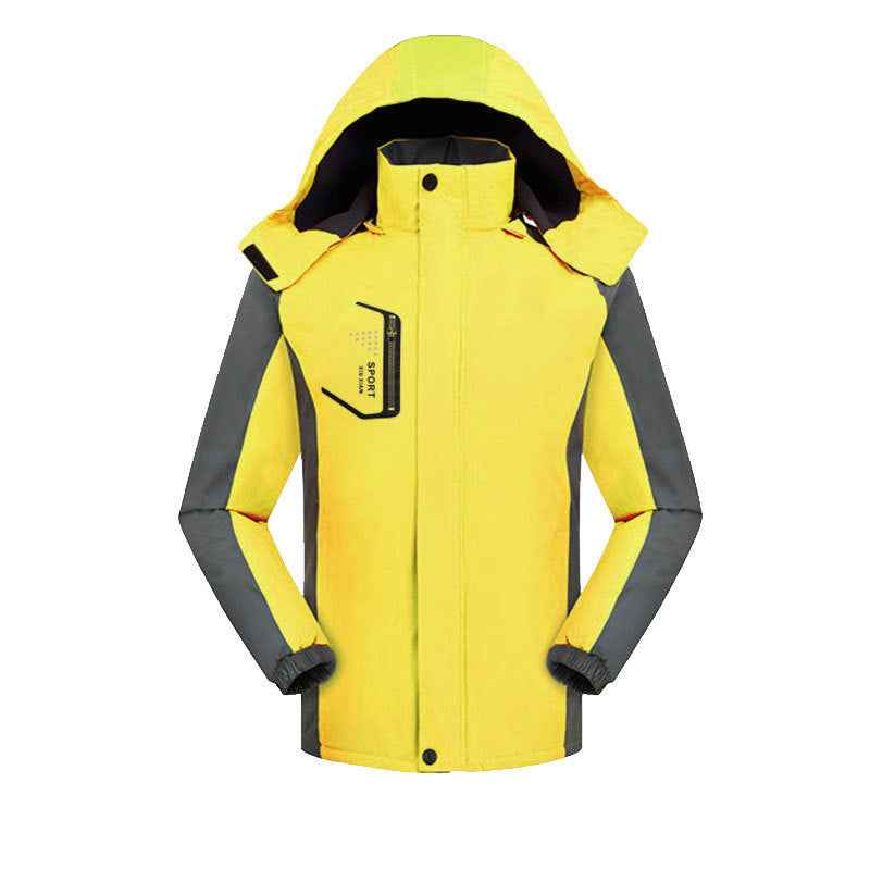 New Fleece-lined Thick Jacket for Couples