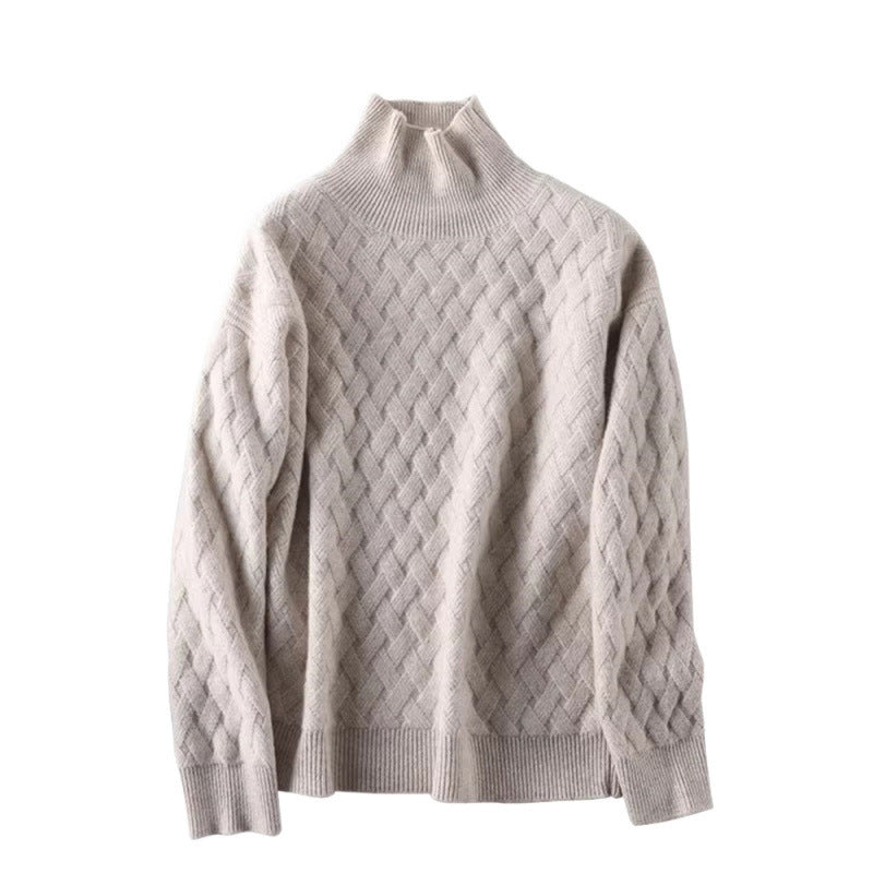 Women's Turtleneck Thread Warm Sweater Knitted Bottoming Shirt