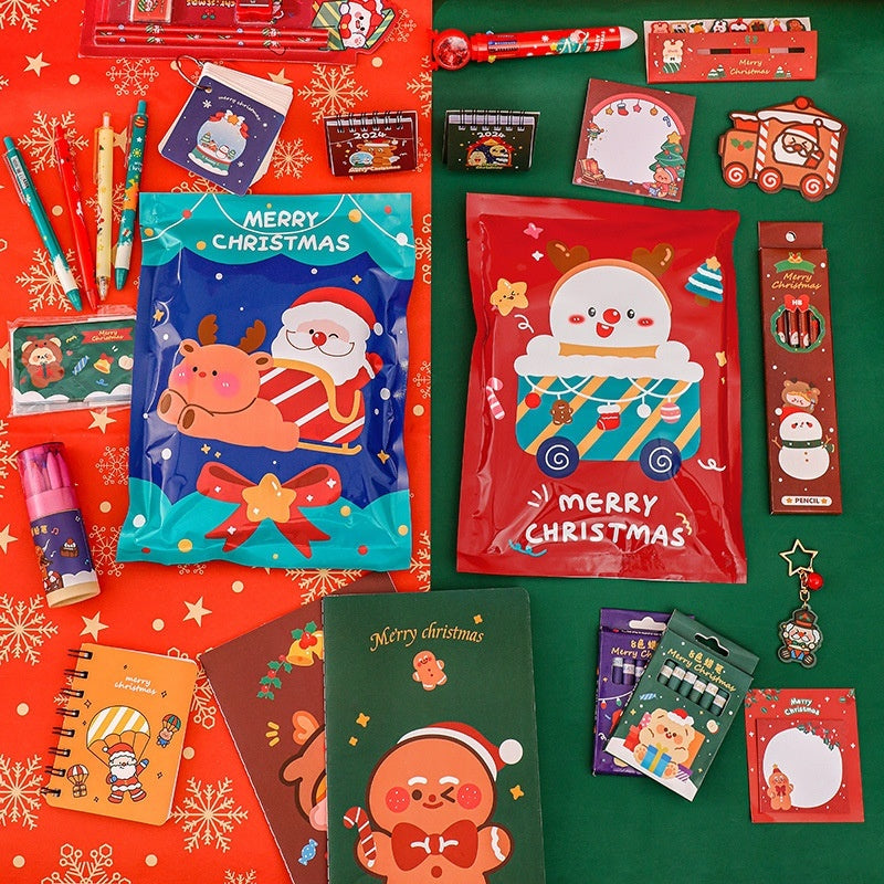 Christmas Stationery Blind Box Lucky Gift Bag Suit