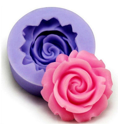 DIY Baking Single Hole Rose Shape