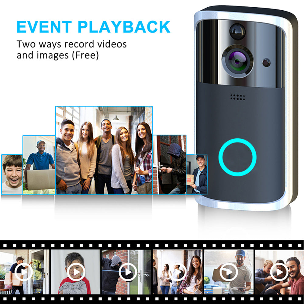 WiFi Video Doorbell Camera for Enhanced Home Security and Convenience