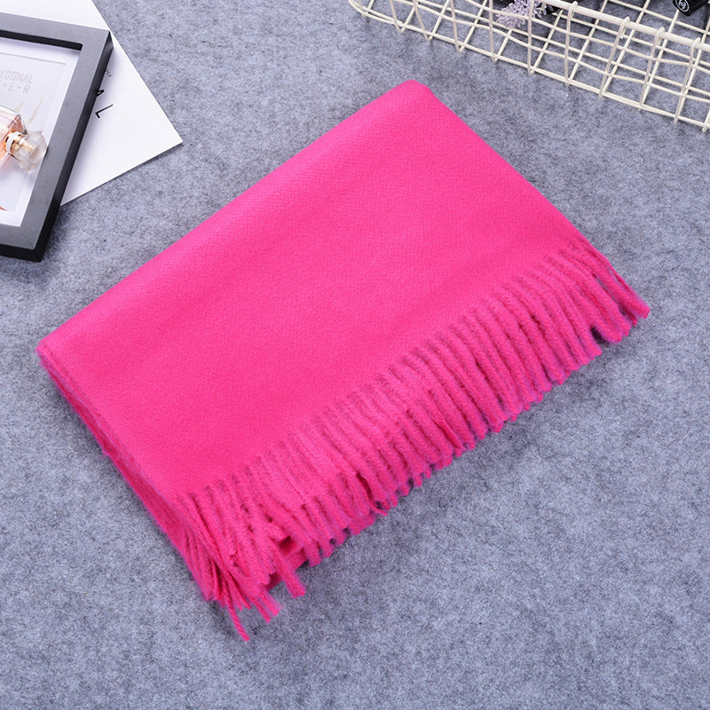 Dual-use cashmere SKY scarf