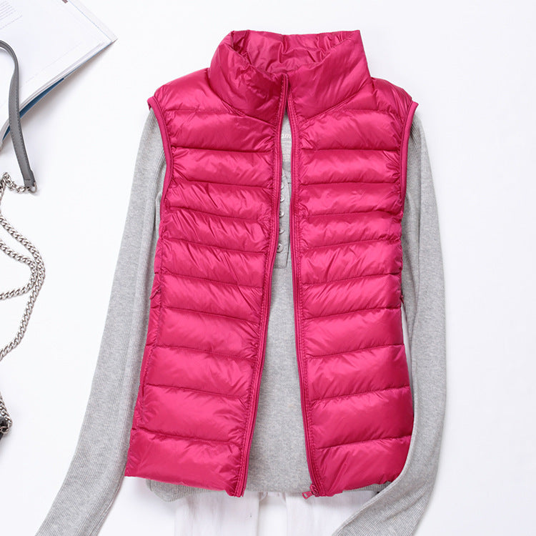 New Autumn Women  Light Down Vest