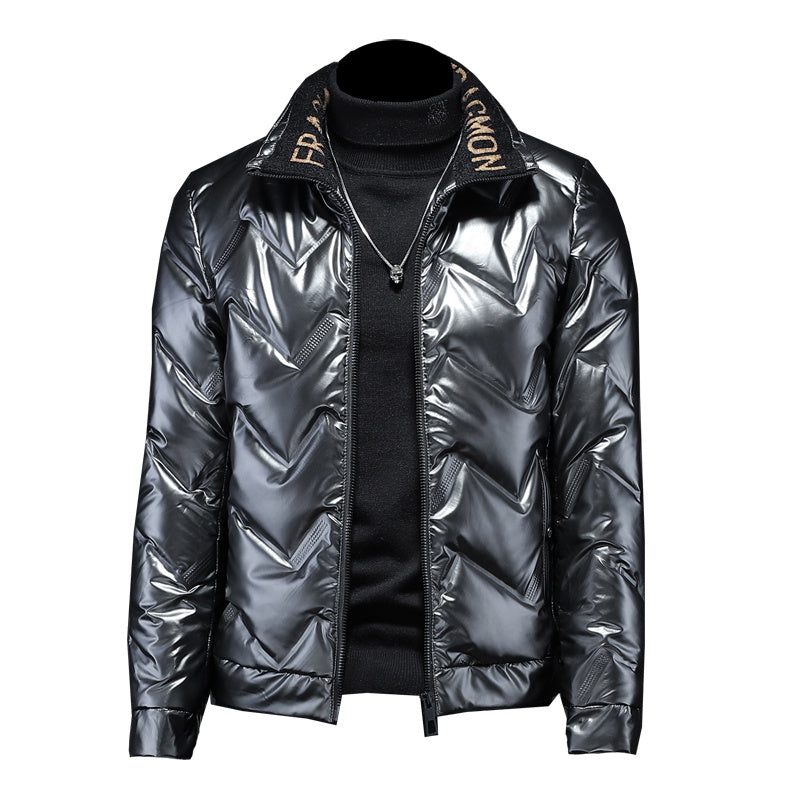 Motorcycle jacket down jacket