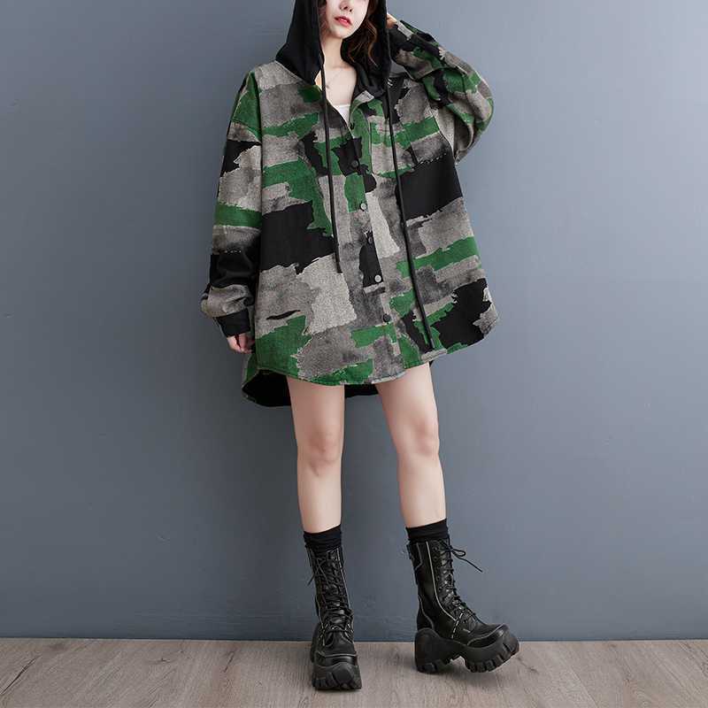 Women Plus Size Loose Coat