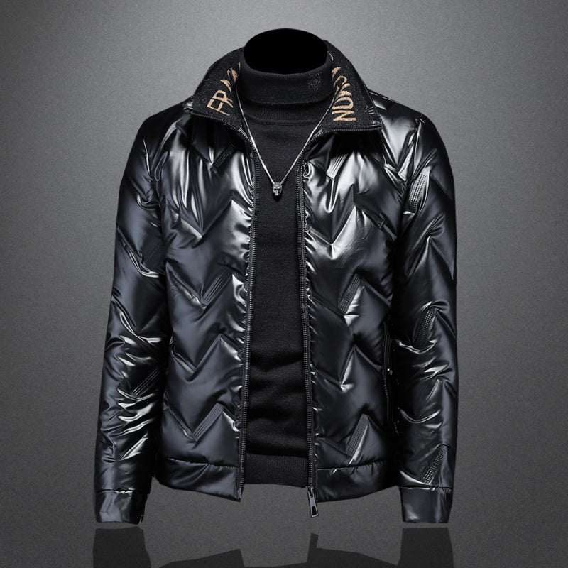 Motorcycle jacket down jacket