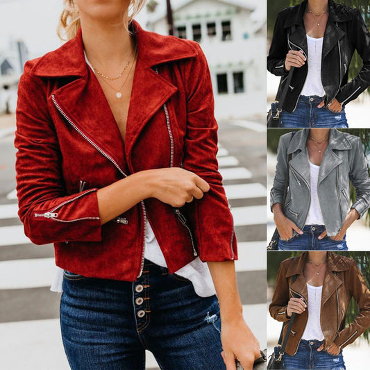 Women's fall  winter short jacket jacket