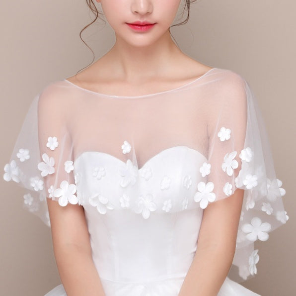 Petal wedding dress