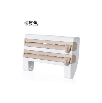 4-in-1 Kitchen Roll Holder Dispenser for Convenient and Organized Cooking - Mallora Shop
