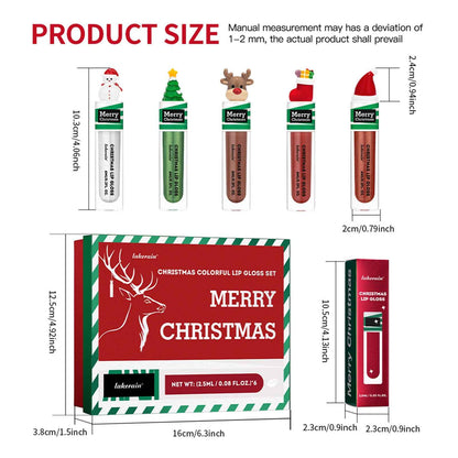 Liquid Mouth Red Lip Gloss Set - 6 Pack