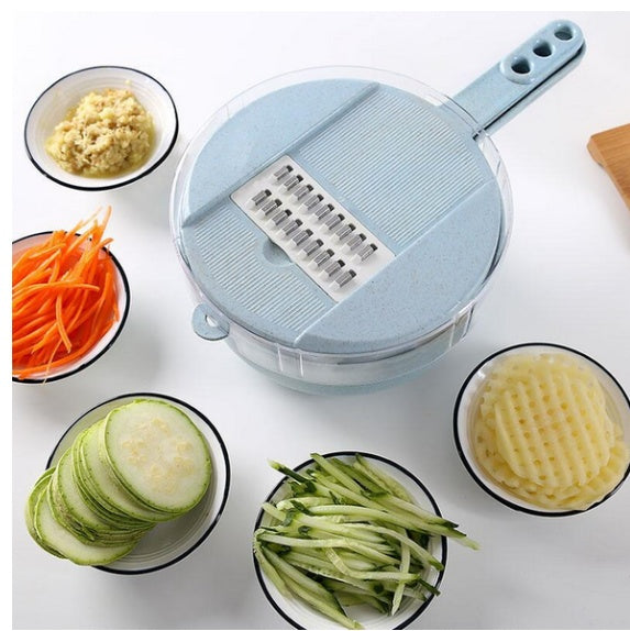 8 In 1 Mandoline Slicer & Vegetable Cutter for Effortless Food Prep - Mallora Shop
