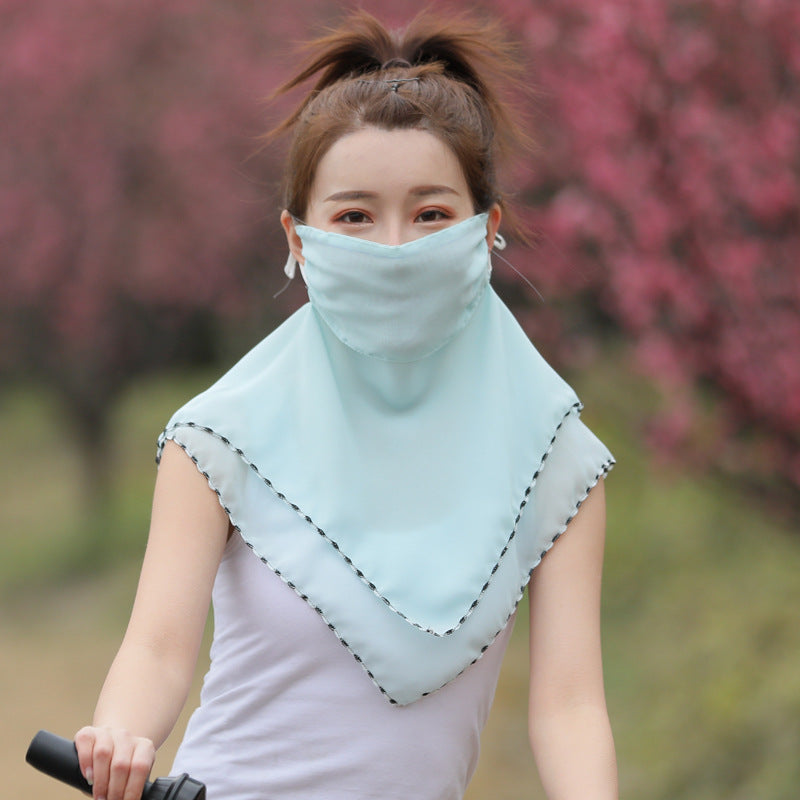 Sunscreen mask scarves