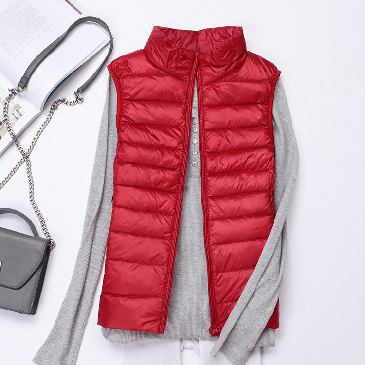 New Autumn Women  Light Down Vest