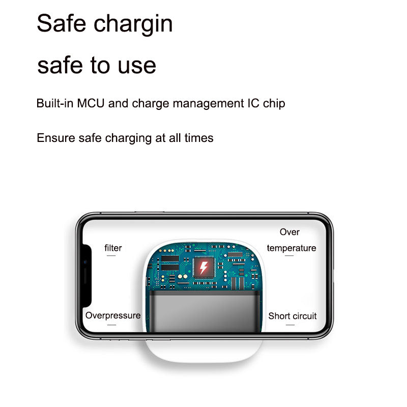 10000 mAh Mini Power Bank with Fast Input and Digital Display