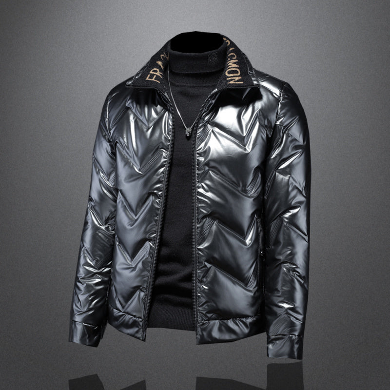 Motorcycle jacket down jacket