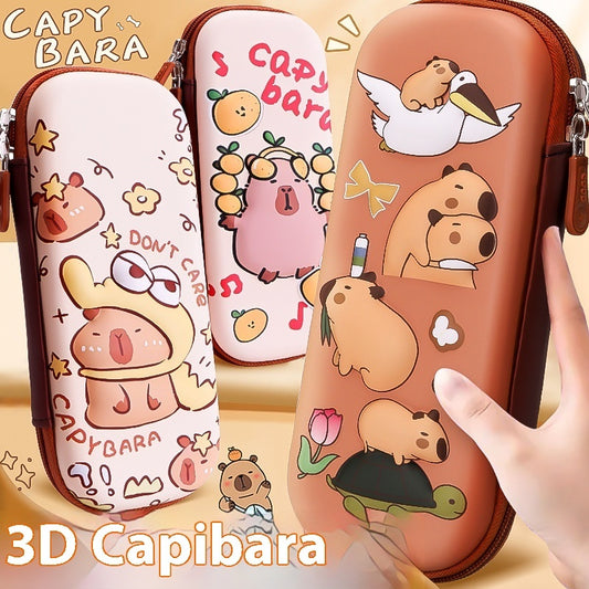 Cartoon 3D Three-dimensional Capabala Children's Stationery Box