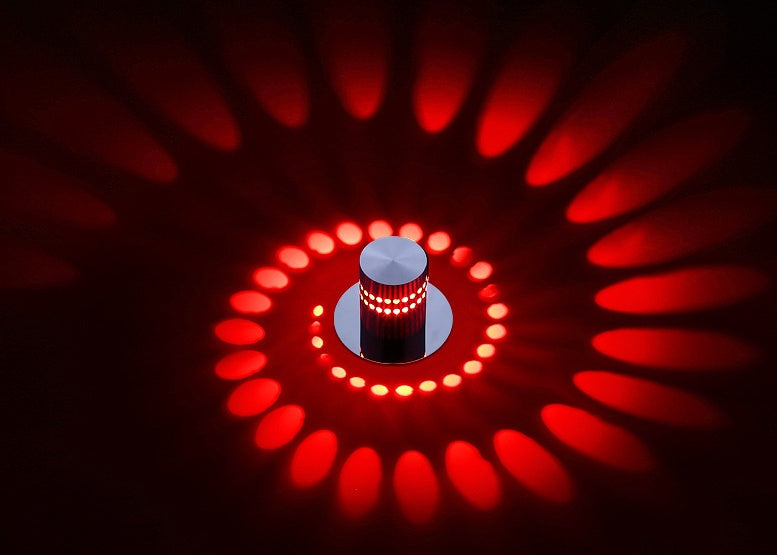 Modern LED Spiral Wall Lamp for Contemporary Spaces