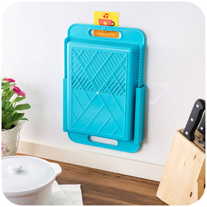 Multifunctional Kitchen Chopping Block with Drain Basket for Effortless Meal Prep - Mallora Shop