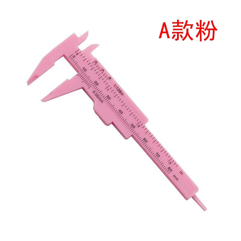 Ruler Double Scale Plastic Measuring Button Accessories Measuring Length