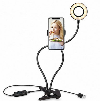 LED Selfie Ring Light Adjustable Stand for Perfect Lighting