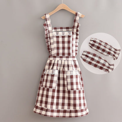 Adults Korean Rustic Canvas Apron