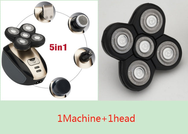 5In1 Multi-functional Electric Shaver for Effortless Grooming